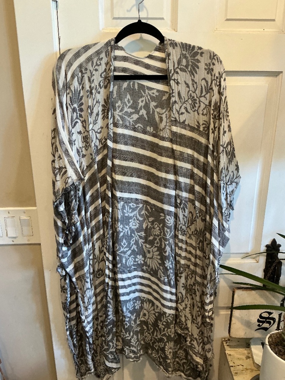 Lucky Brand Kimono with boho vibes!  New without tags oversized and to plus size